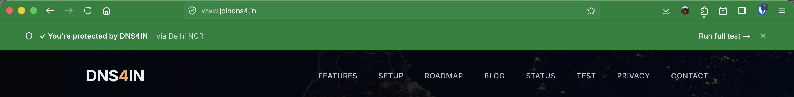 Connection test verdict